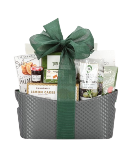 Elegant Delights Gourmet Gift Basket - DJW Custom Baskets & Beyond