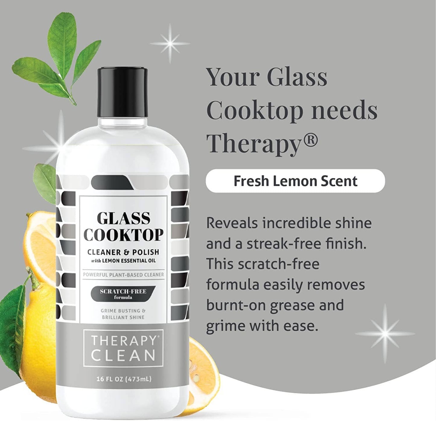 16 oz. Glass Cooktop Cleaner & Polish - DJW Custom Baskets & Beyond