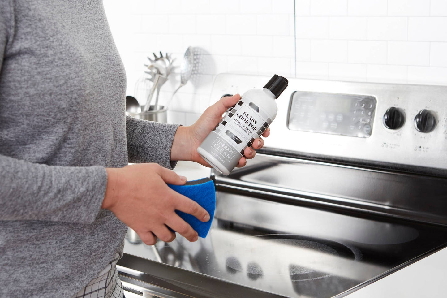 16 oz. Glass Cooktop Cleaner & Polish - DJW Custom Baskets & Beyond