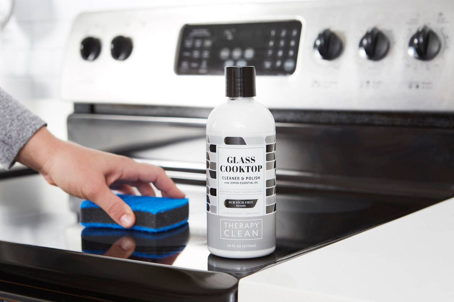 16 oz. Glass Cooktop Cleaner & Polish - DJW Custom Baskets & Beyond