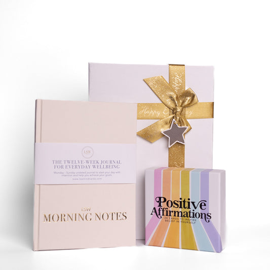 Daily Positivity & Well-Being Gift Set - DJW Custom Baskets & Beyond