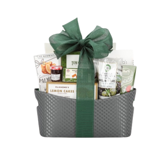 Elegant Delights Gourmet Gift Basket - DJW Custom Baskets & Beyond