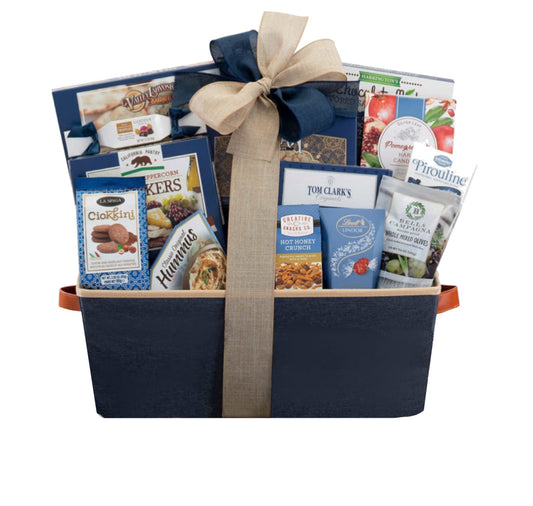 Festive Cheer Gourmet Gift Basket - DJW Custom Baskets & Beyond