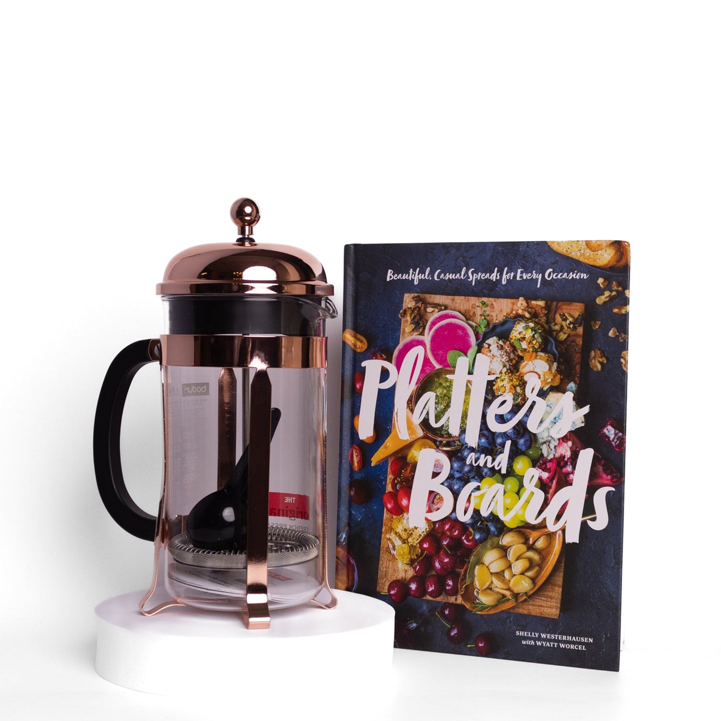 Gourmet Coffee & Entertaining Gift Set - DJW Custom Baskets & Beyond