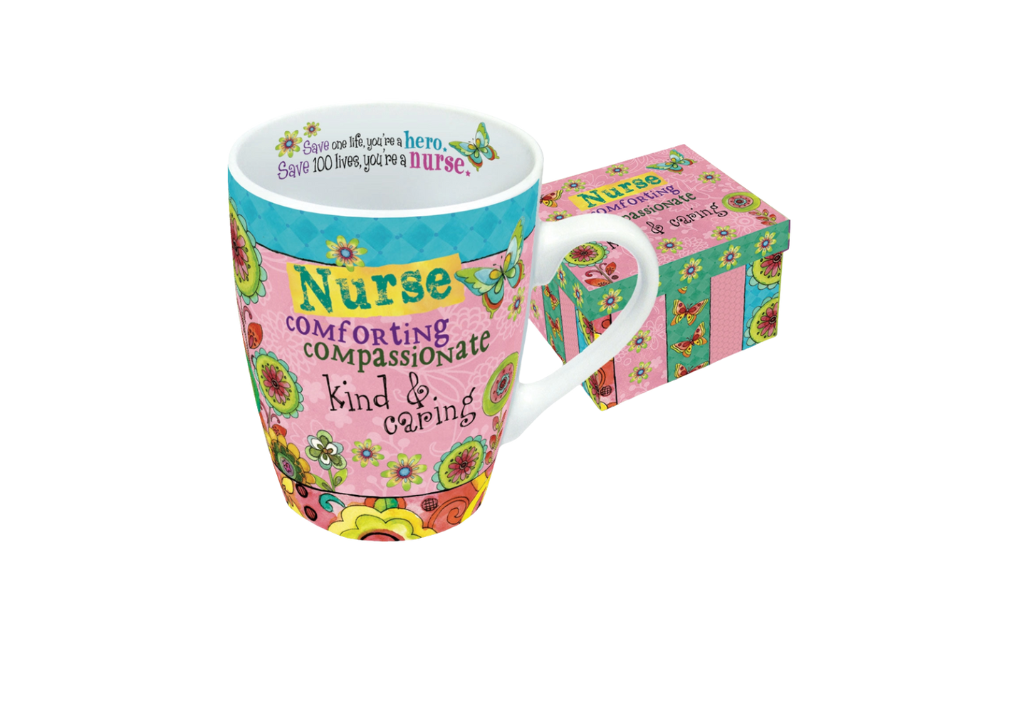 Hearts 'n Hugs: Nurse Boxed Mug - DJW Custom Baskets & Beyond