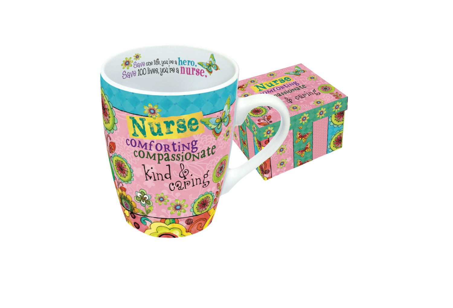 Hearts 'n Hugs: Nurse Boxed Mug - DJW Custom Baskets & Beyond