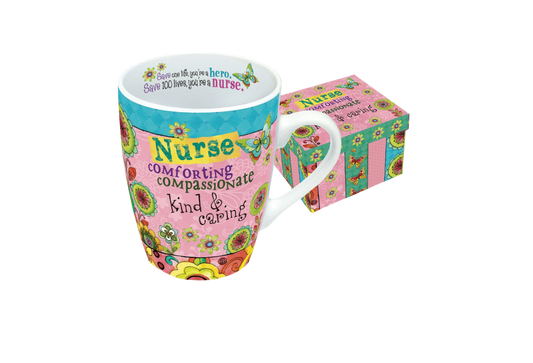 Hearts 'n Hugs: Nurse Boxed Mug - DJW Custom Baskets & Beyond