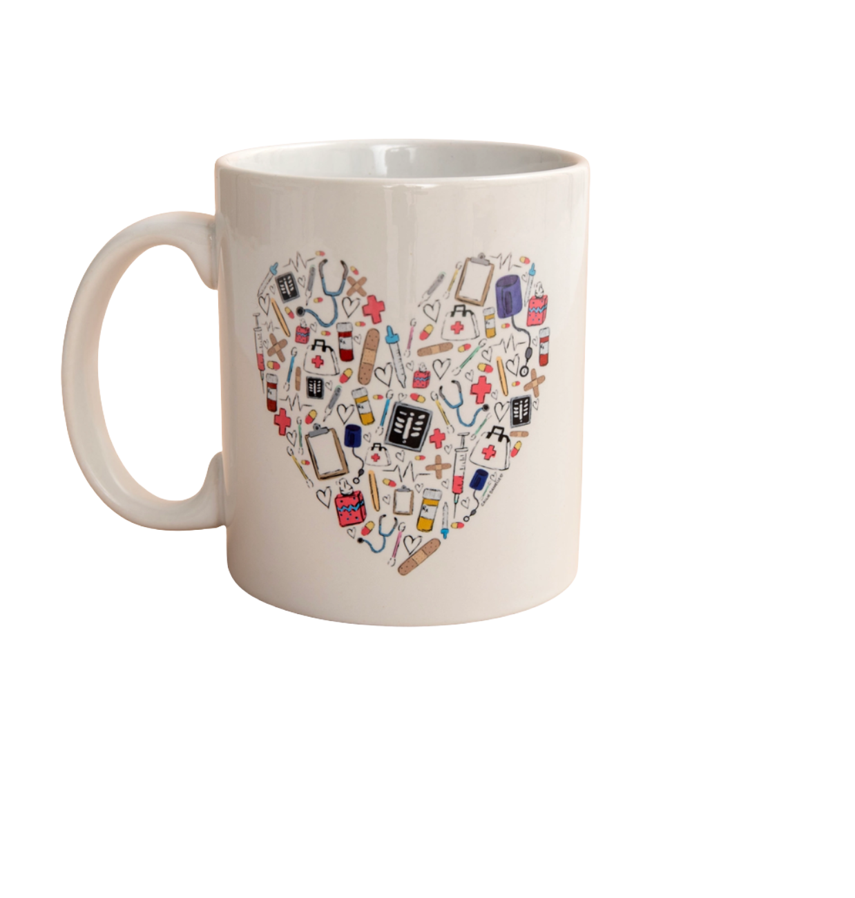 Love For Healthcare Workers Mug - DJW Custom Baskets & Beyond