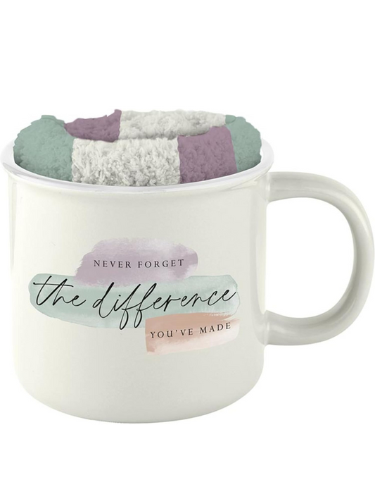 Never Forget... Coffee Mug & Socks Set - DJW Custom Baskets & Beyond