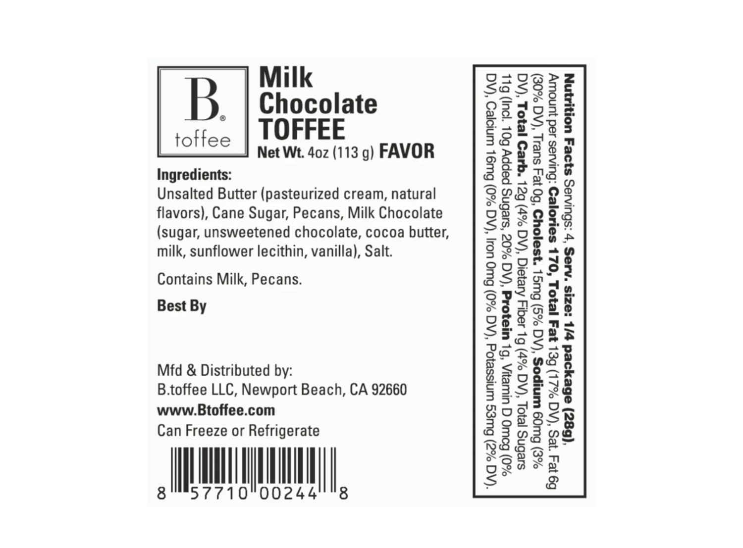 Nurse/Doctor Appreciation Custom 4oz Toffee Boxes - DJW Custom Baskets & Beyond