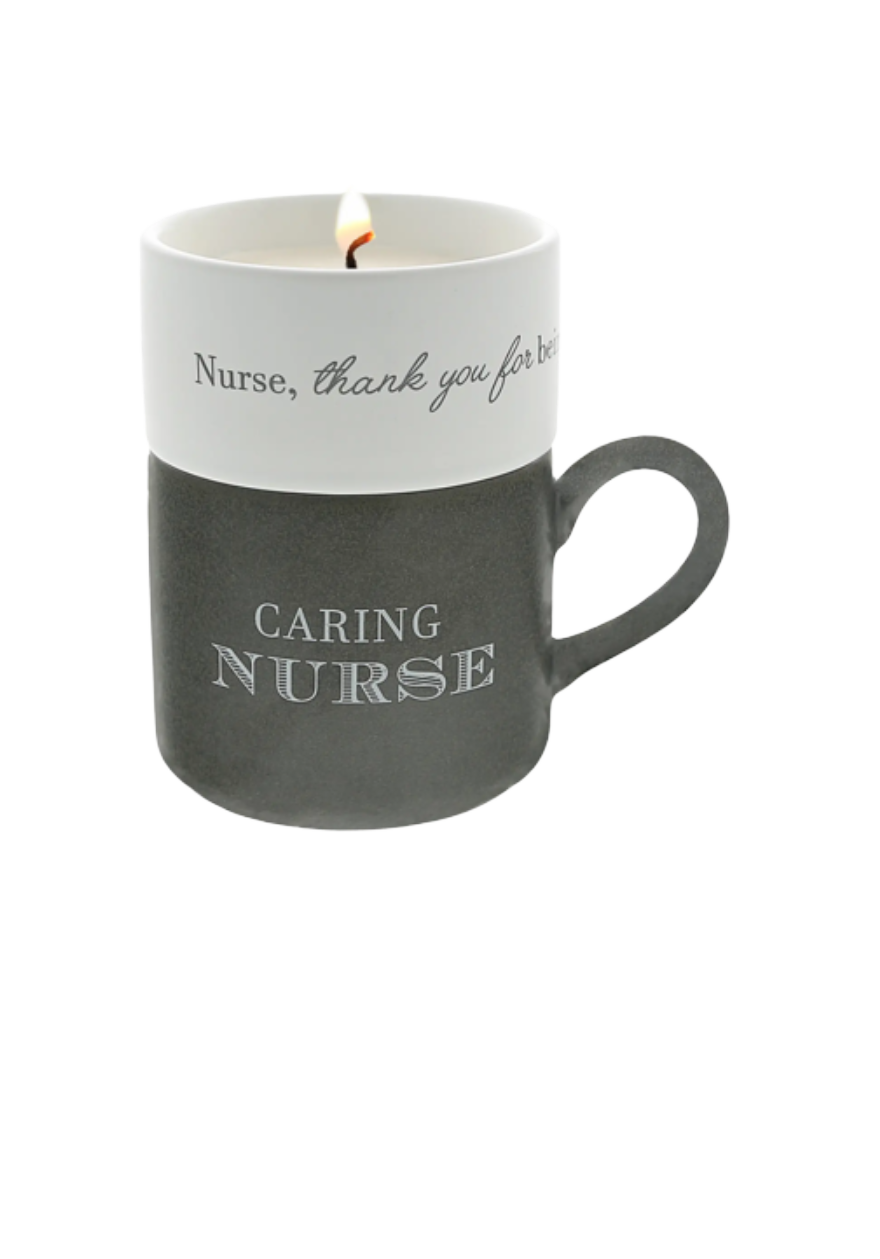 Nurse - Stacking Mug and Candle Set - DJW Custom Baskets & Beyond