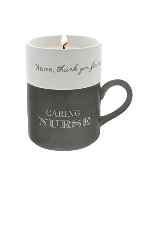 Nurse - Stacking Mug and Candle Set - DJW Custom Baskets & Beyond