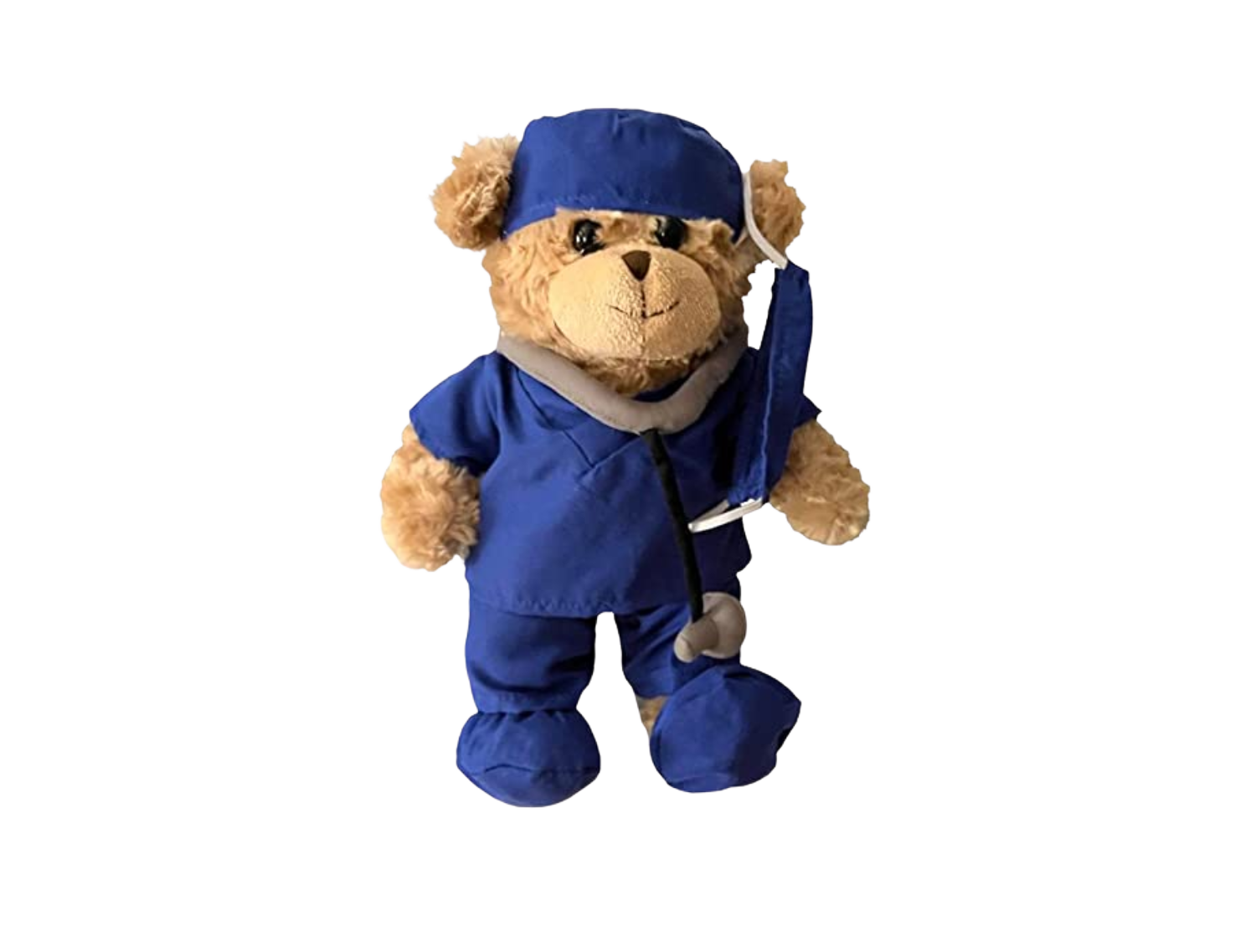 Nurse Teddy Bear Plush in Blue - DJW Custom Baskets & Beyond