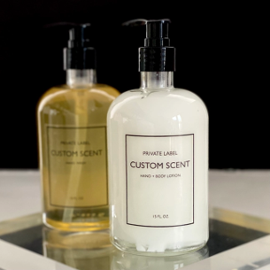 Private Label Scented Hand & Body Lotion - DJW Custom Baskets & Beyond