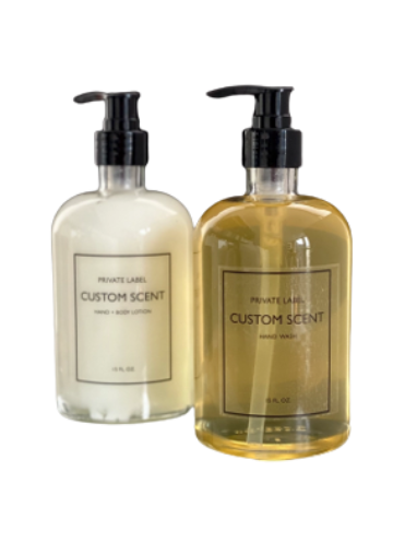 Private Label Scented Hand & Body Wash - DJW Custom Baskets & Beyond