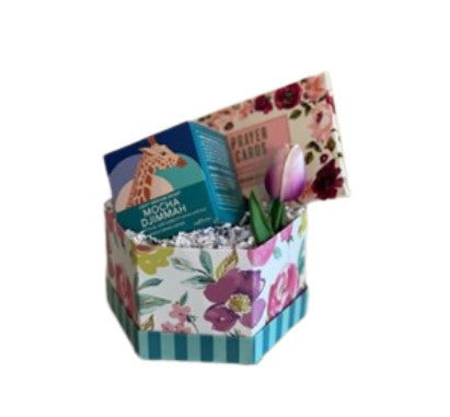 4.	Quiet Time & Coffee Gift Box - DJW Custom Baskets & Beyond