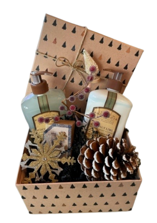 Self Care Holiday Gift Box - DJW Custom Baskets & Beyond