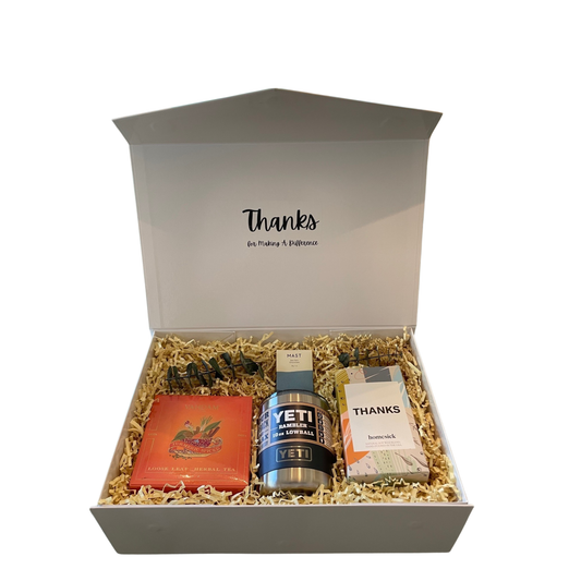 Making a Difference Gift Basket - DJW Custom Baskets & Beyond