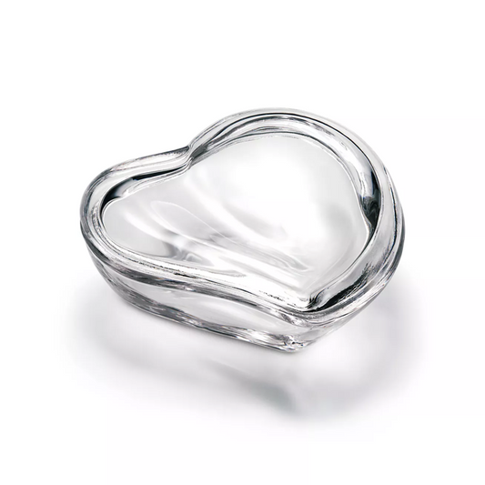 Tiffany Crystal Heart Box - DJW Custom Baskets & Beyond