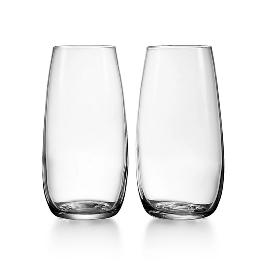 Tiffany Stemless Wine Flutes - DJW Custom Baskets & Beyond