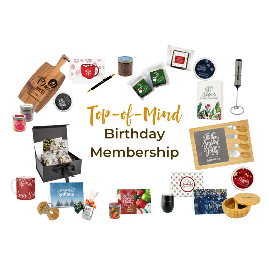 Birthday Card & Gift Membership - DJW Custom Baskets & Beyond