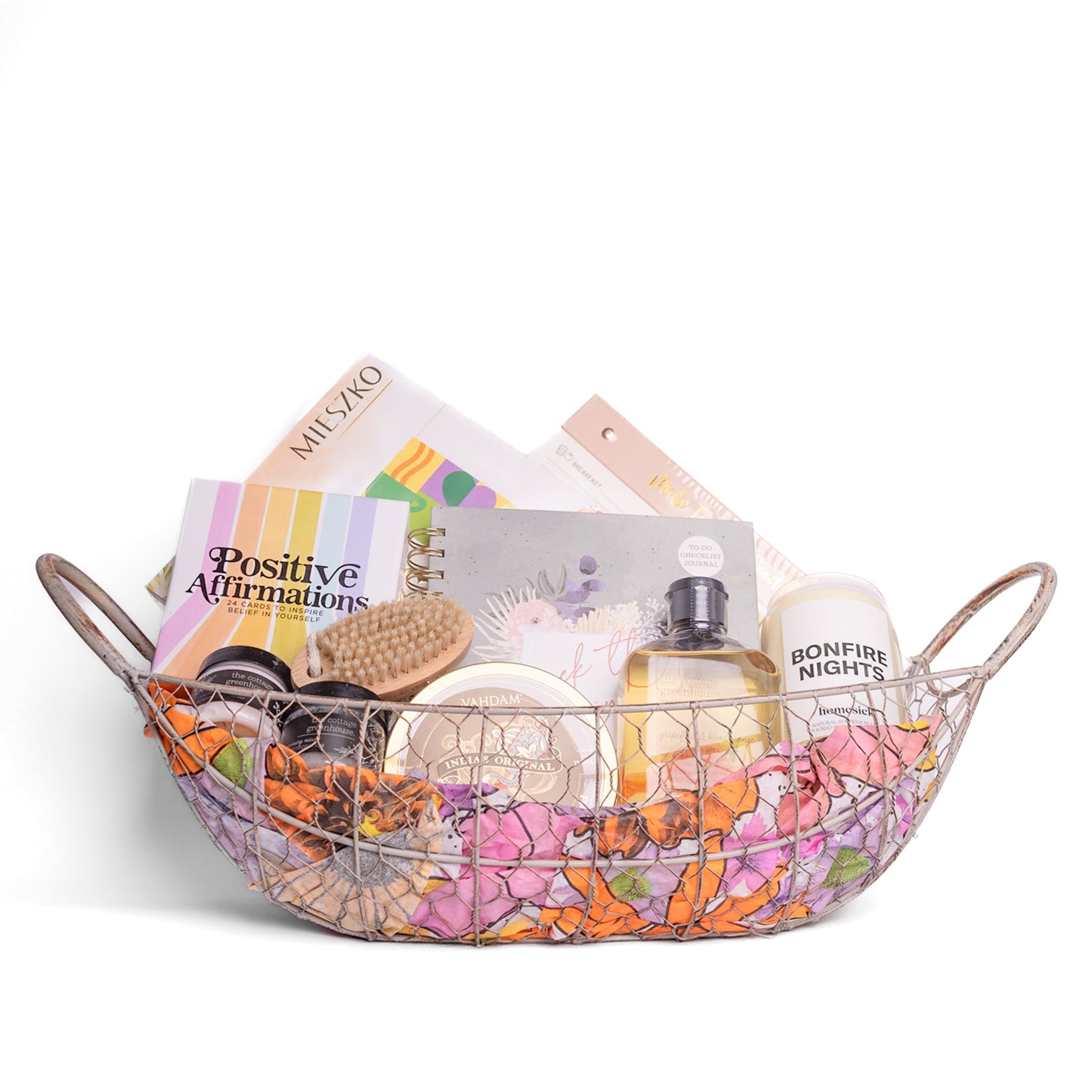 Ultimate Self-Care & Positivity Gift Basket - DJW Custom Baskets & Beyond