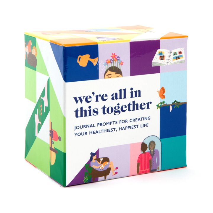 We're All In This Together Game: Journal Prompts for Creating Your Healthiest, Happiest Life - DJW Custom Baskets & Beyond