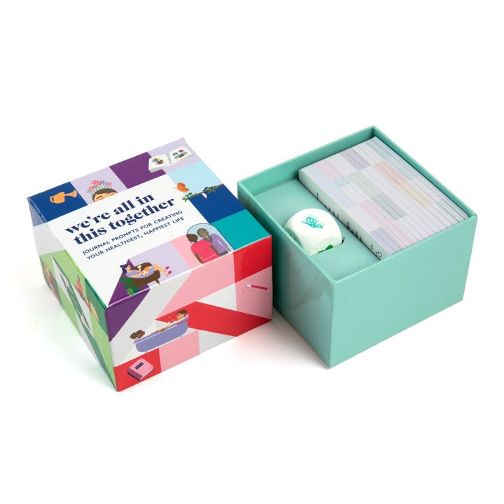 We're All In This Together Game: Journal Prompts for Creating Your Healthiest, Happiest Life - DJW Custom Baskets & Beyond