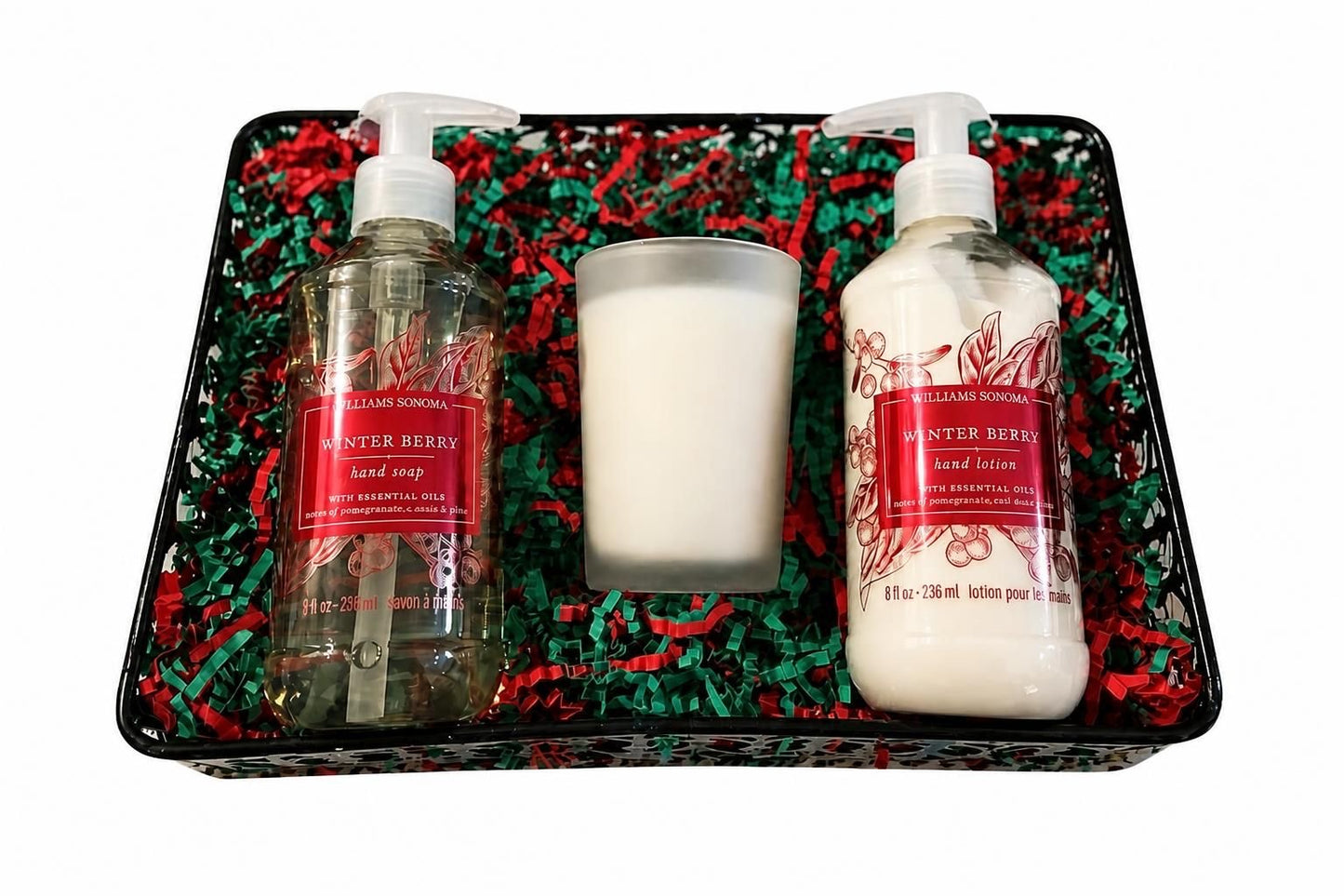 Williams Sonoma Winter Berry Gift Set