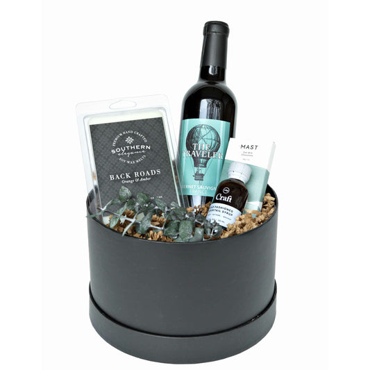 Time Traveler Gift Box - DJW Custom Baskets & Beyond