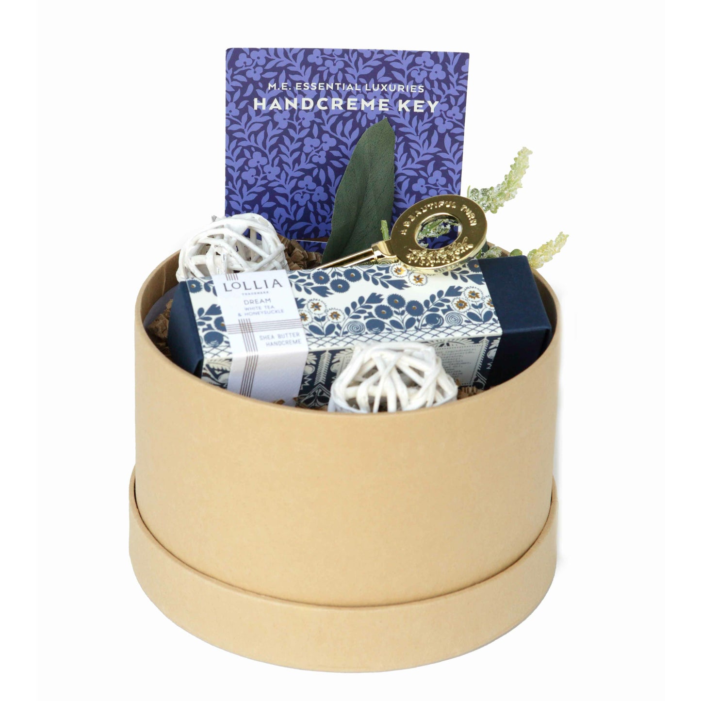 Lollia Dream Handcreme with Exclusive Margot Elena Handcreme Key - DJW Custom Baskets & Beyond