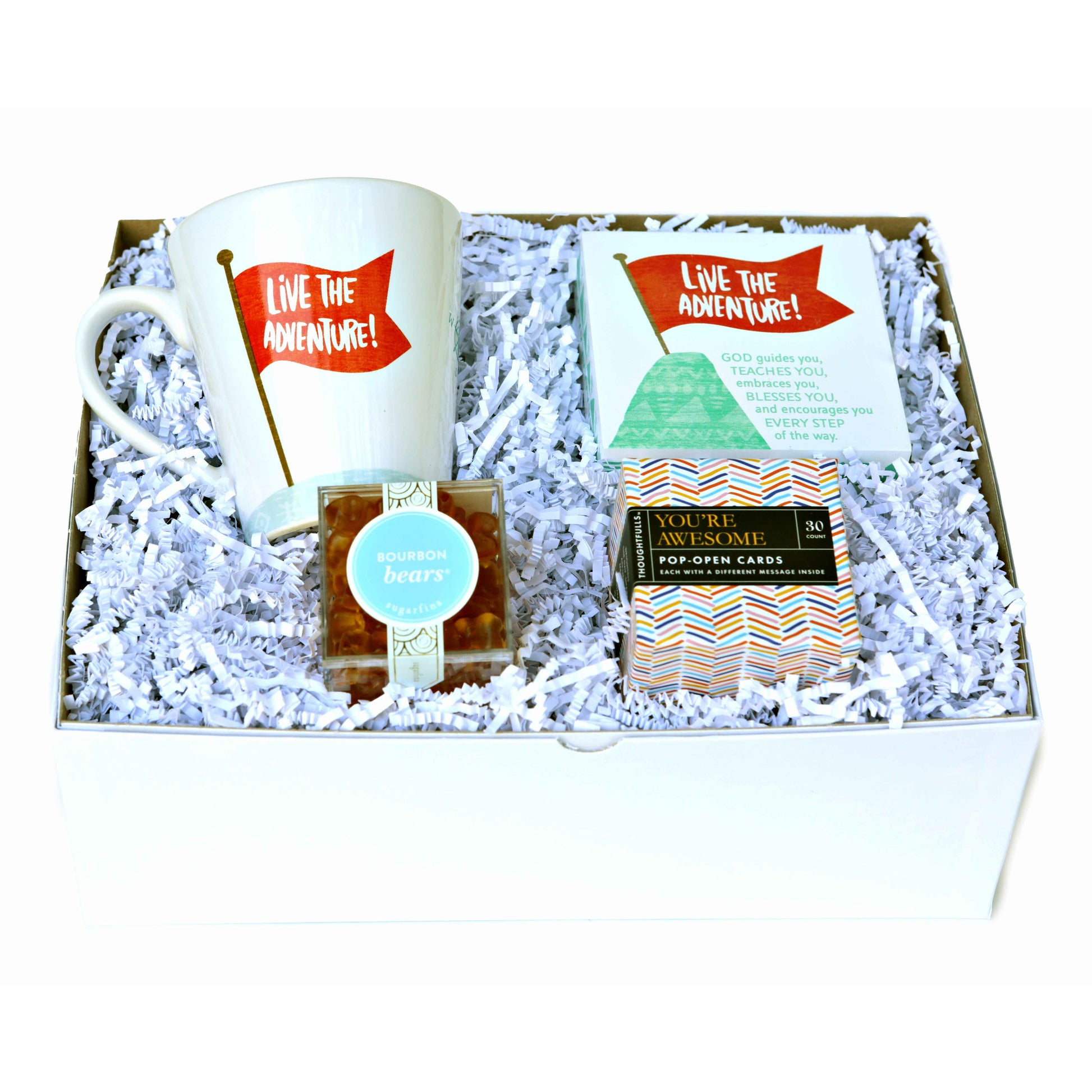 Live The Adventure Gift Box - DJW Custom Baskets & Beyond