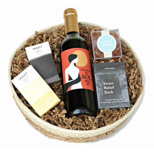 Stress Relief Gift Basket - DJW Custom Baskets & Beyond