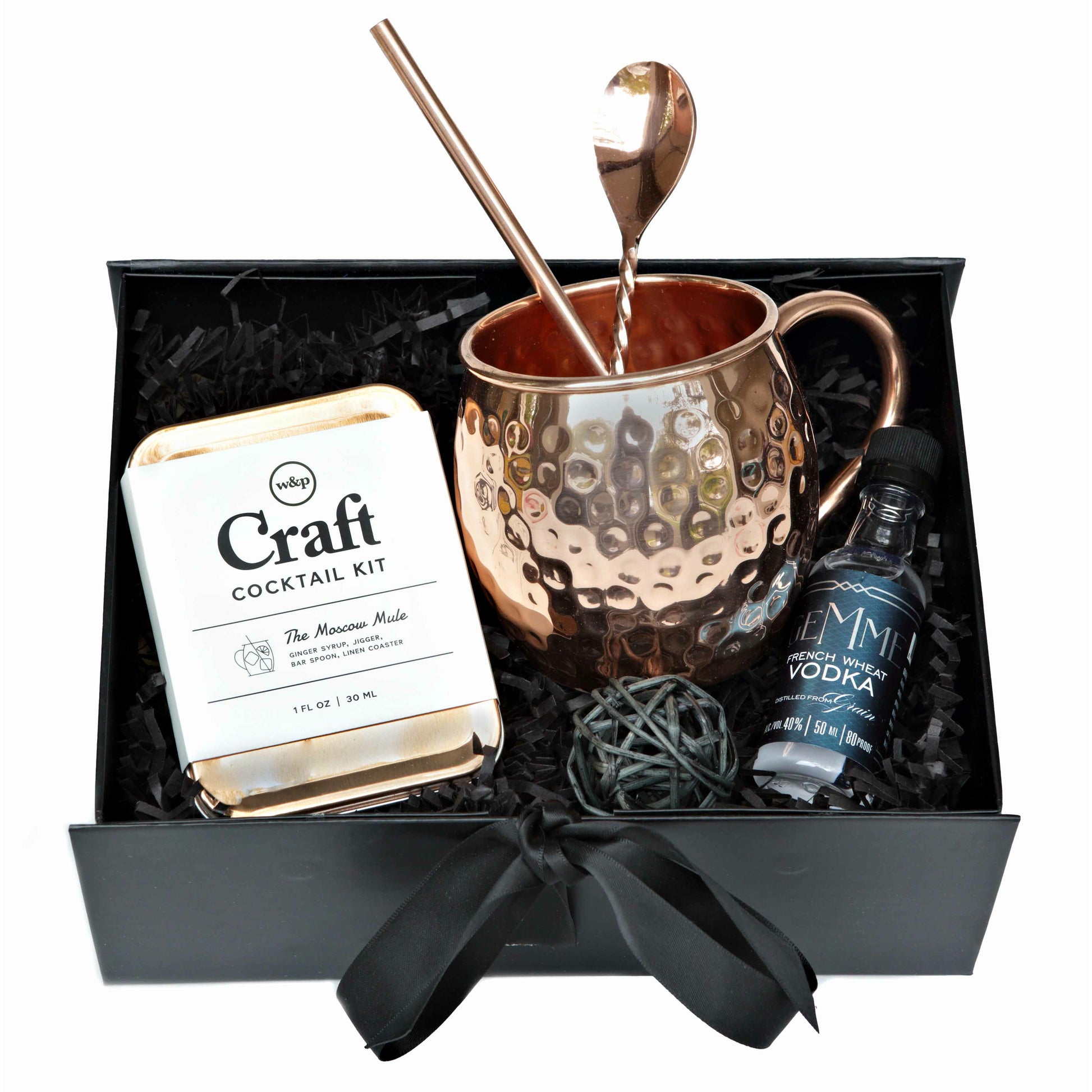 Moscow Mule Vodka Gift Box - DJW Custom Baskets & Beyond