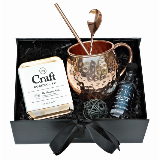 Moscow Mule Vodka Gift Box - DJW Custom Baskets & Beyond