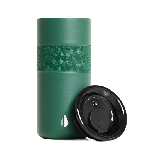 Tumbler - 16oz Artisan lid Forest Green Stainless Steel - DJW Custom Baskets & Beyond