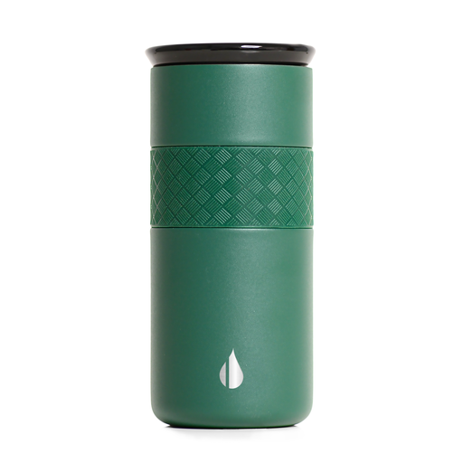 Tumbler - 16oz Artisan lid Forest Green Stainless Steel - DJW Custom Baskets & Beyond