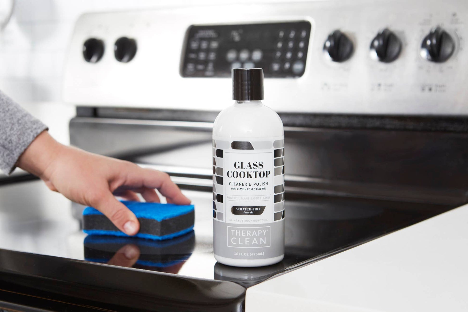 16 oz. Glass Cooktop Cleaner & Polish - DJW Custom Baskets & Beyond
