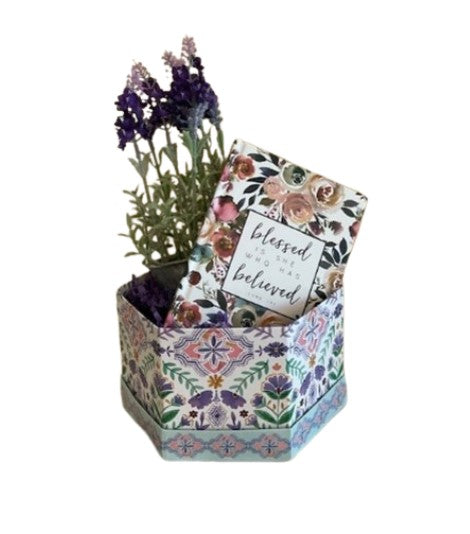 Blessed Is She Who Believed Gift Box - DJW Custom Baskets & Beyond