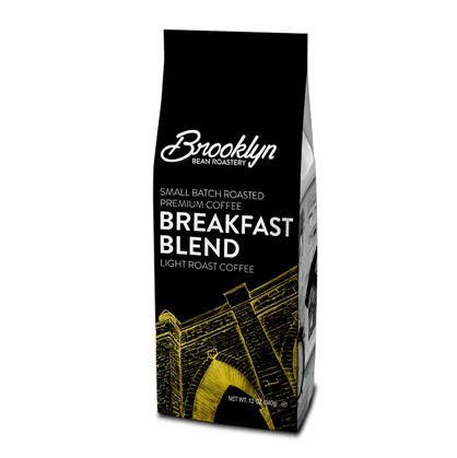 Breakfast Blend Light Roast Ground Coffee – 12 oz.