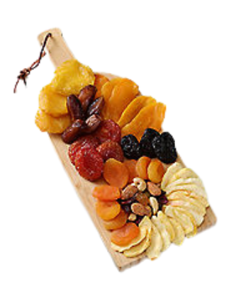 Dried Fruit and Nuts - Wine Bottle Cutting Board - DJW Custom Baskets & Beyond