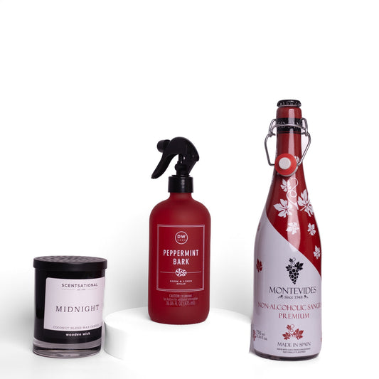 Luxury Home Gift Set – Cozy Elegance Collection - DJW Custom Baskets & Beyond