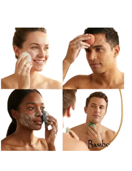 Natural Konjac Facial Cleansing Sponge