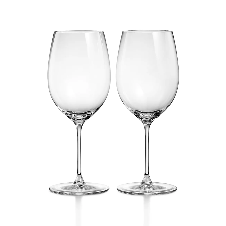 Tiffany White or Red Wine Glasses - DJW Custom Baskets & Beyond
