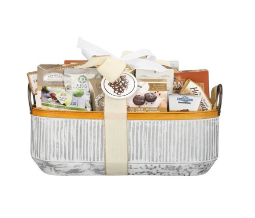Gourmet Gift Basket with Savory Sweets and Snacks - DJW Custom Baskets & Beyond