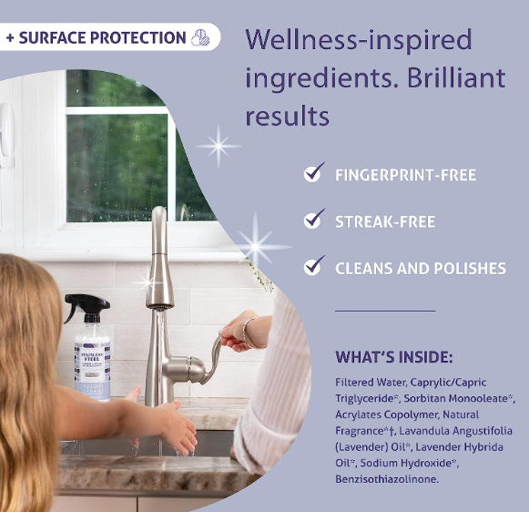 16 oz. Stainless Steel Cleaner & Polish - DJW Custom Baskets & Beyond