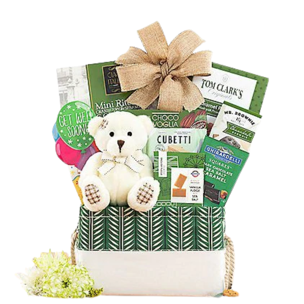 Bear Hugs: Get Well Gift Basket - DJW Custom Baskets & Beyond