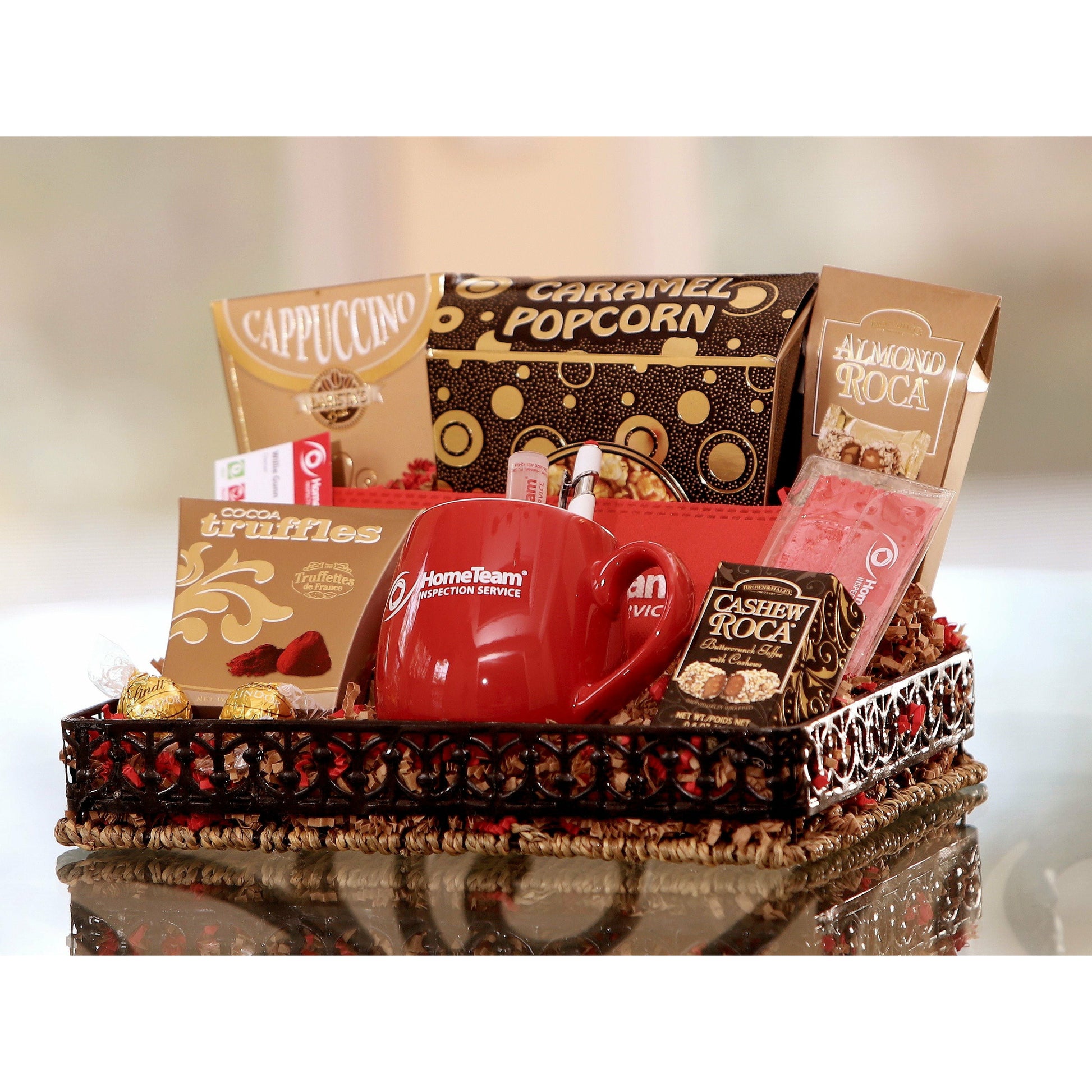 Custom Business Thank You Gift Basket - DJW Custom Baskets & Beyond
