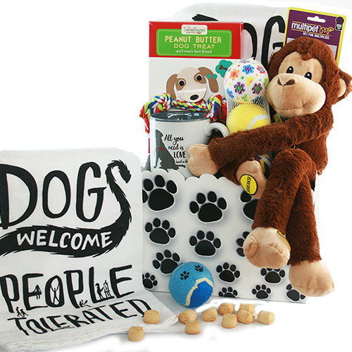 It's a Dogs' Life: Pet Dog Gift Basket - DJW Custom Baskets & Beyond