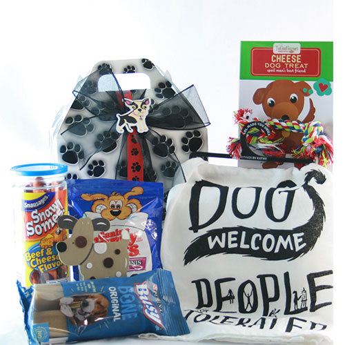 Man's Best Friend: Pet Dog Gift Basket - DJW Custom Baskets & Beyond